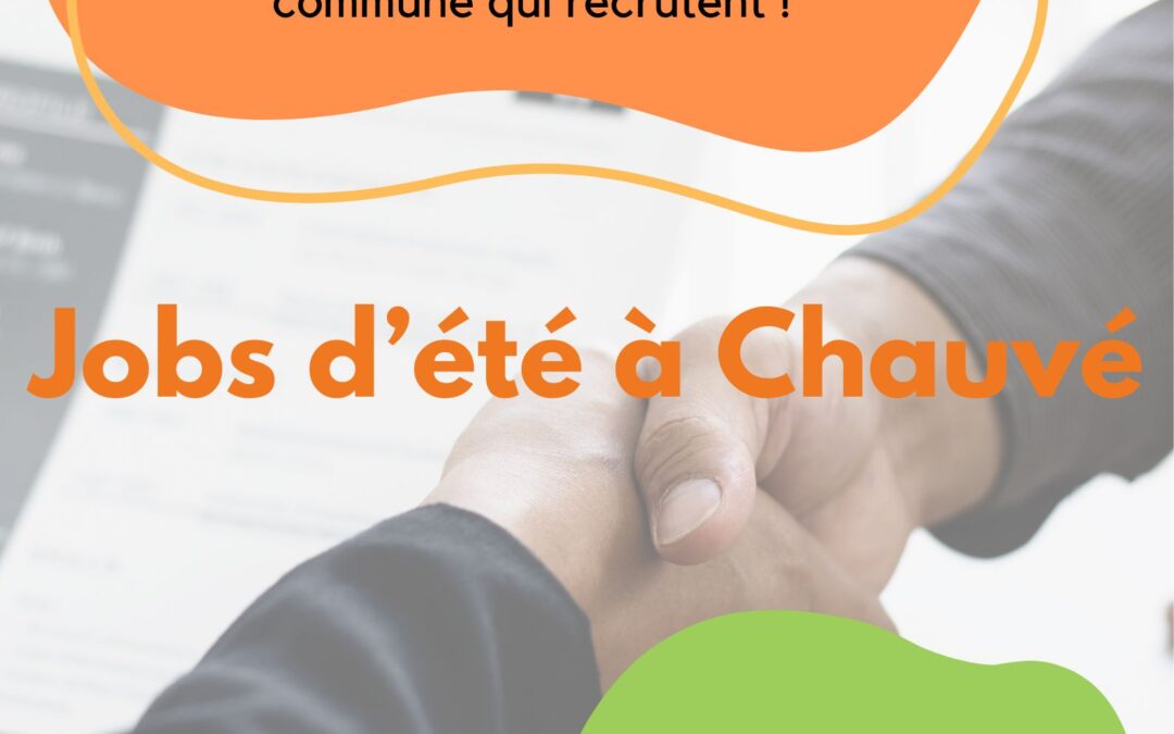 Jobs d’été à Chauvé – 2024