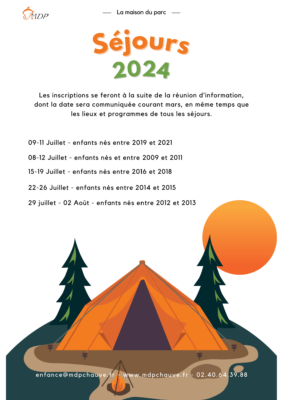 séjours vacances été enfance jeunesse chauvé